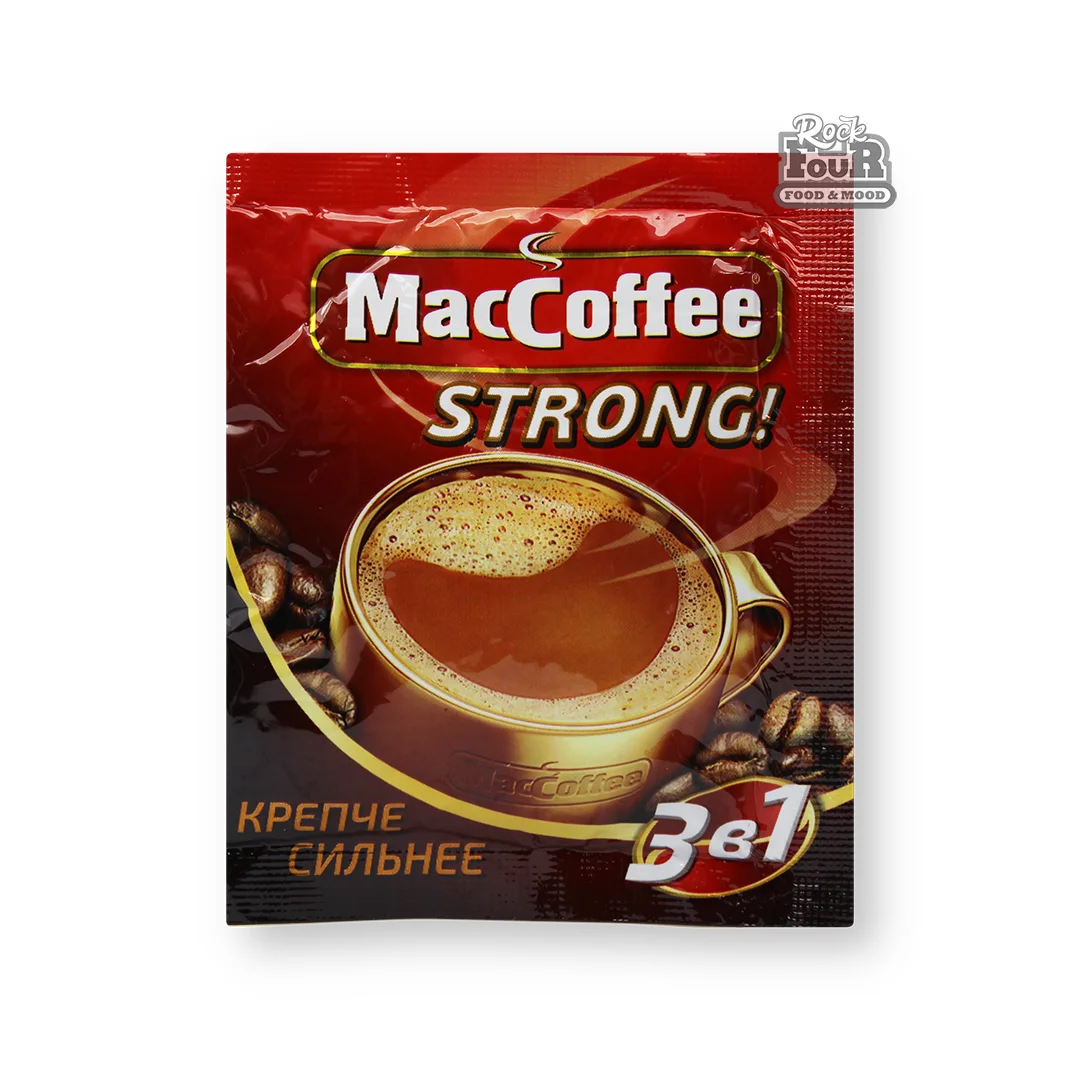 Լուծվող սրճային ըմպելիք 3-ը 1-ում «MacCoffee Strong» 16գ